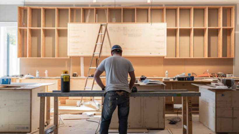 kitchen remodel permit in North Royalton, Ohio
